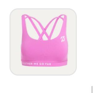 Lululemon x Peloton Energy Sports Bra, Size 10, Pink